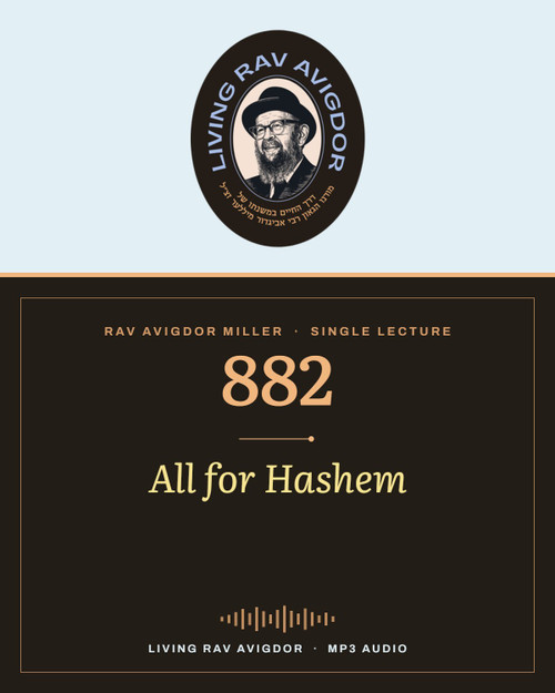 Rav Avigdor Miller MP3 lecture cover