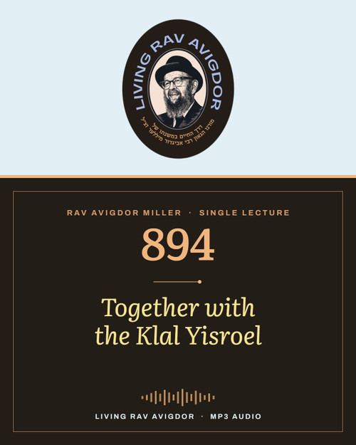 Rav Avigdor Miller MP3 lecture cover