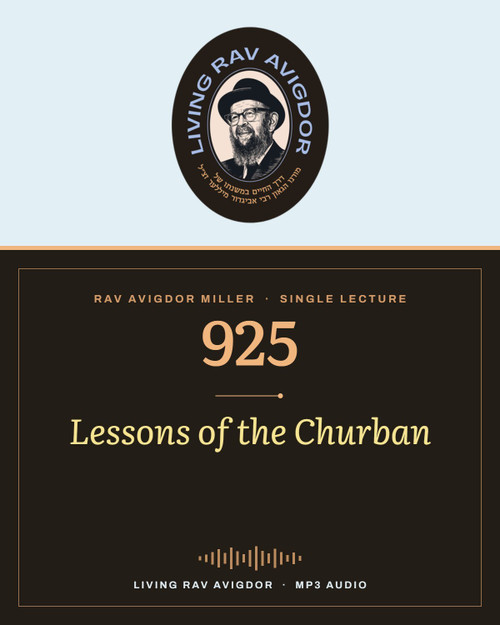 Rav Avigdor Miller MP3 lecture cover