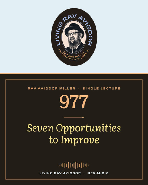Rav Avigdor Miller MP3 lecture cover