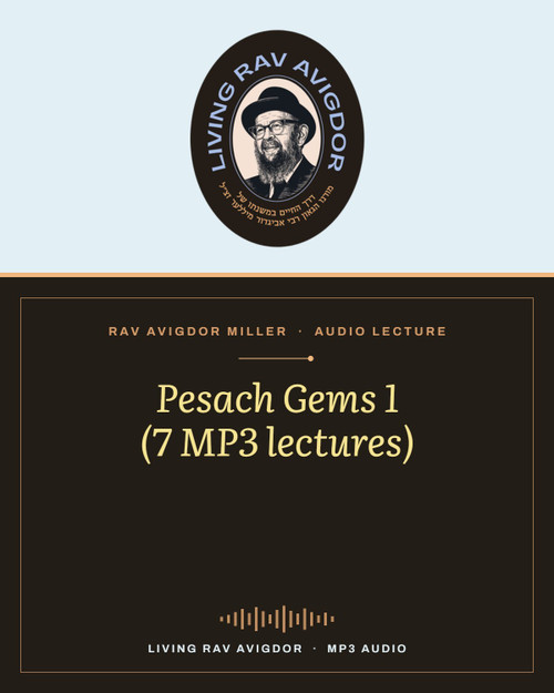 Rav Avigdor Miller MP3 lecture cover