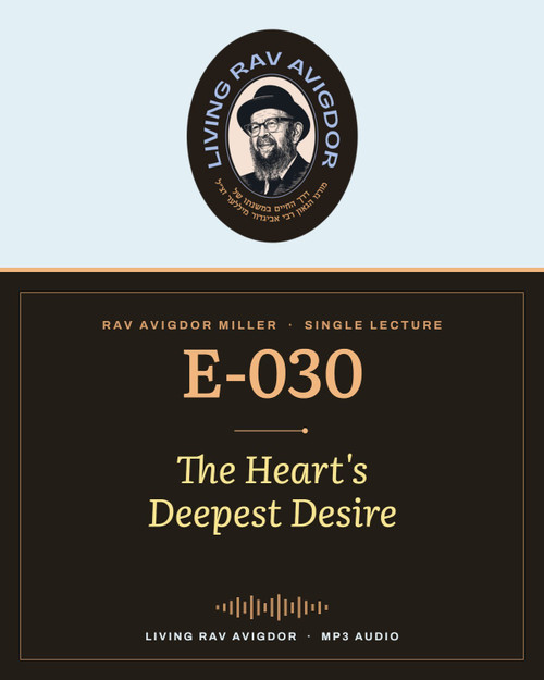 Rav Avigdor Miller MP3 lecture cover