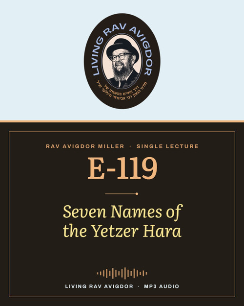 Rav Avigdor Miller MP3 lecture cover