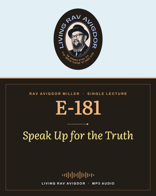 Rav Avigdor Miller MP3 lecture cover