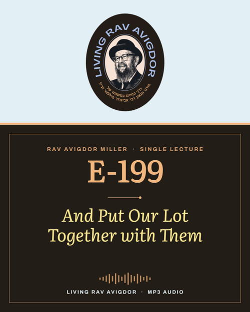Rav Avigdor Miller MP3 lecture cover