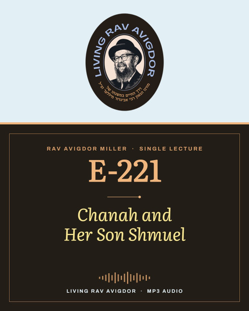 Rav Avigdor Miller MP3 lecture cover
