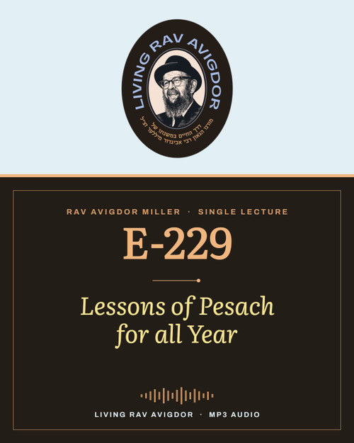 Rav Avigdor Miller MP3 lecture cover