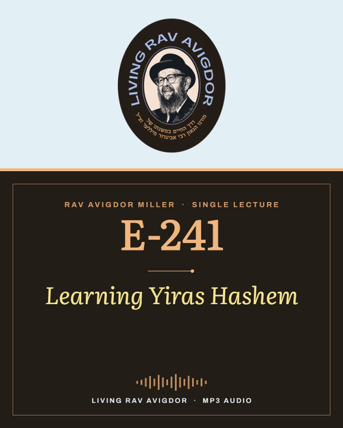 Rav Avigdor Miller MP3 lecture cover