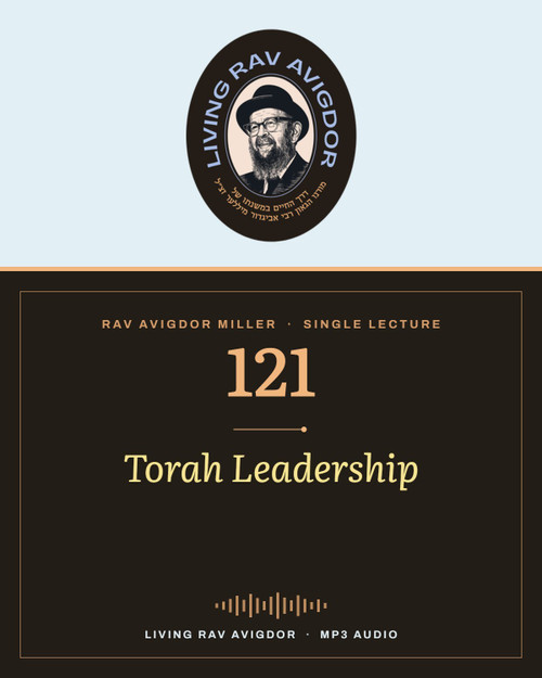 Rav Avigdor Miller MP3 lecture cover
