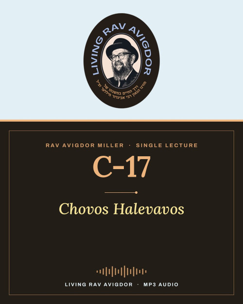 Rav Avigdor Miller lecture C-17 – Chovos Halevavos (MP3)