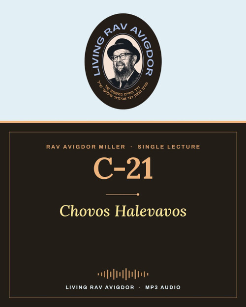 Rav Avigdor Miller lecture C-21 – Chovos Halevavos (MP3)