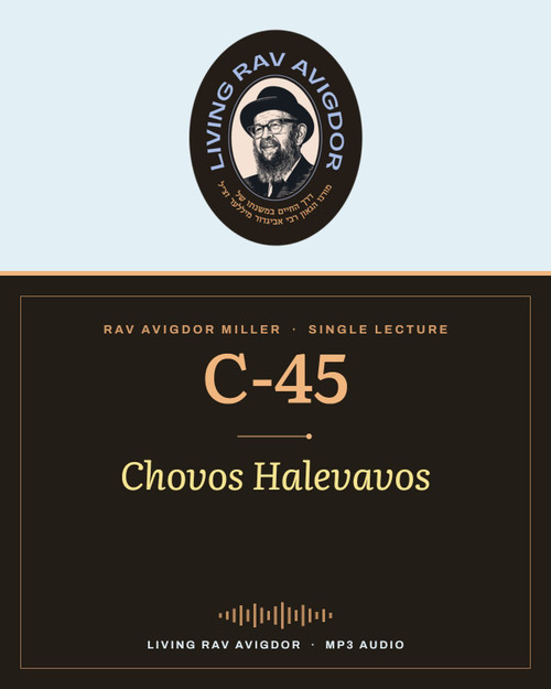 Rav Avigdor Miller MP3 lecture cover