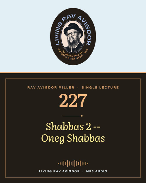 Rav Avigdor Miller MP3 lecture cover