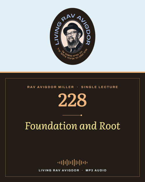 Rav Avigdor Miller MP3 lecture cover