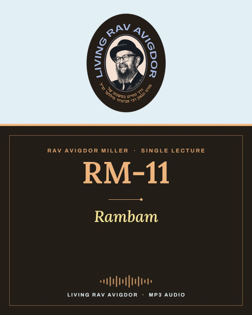 Rav Avigdor Miller lecture RM-11 – Rambam (MP3)