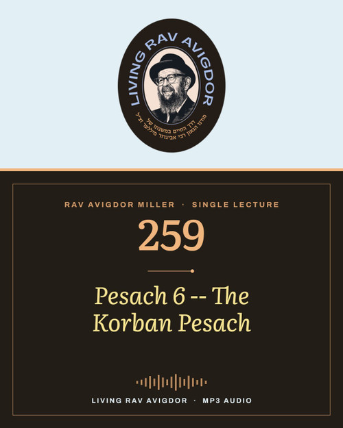 Rav Avigdor Miller MP3 lecture cover