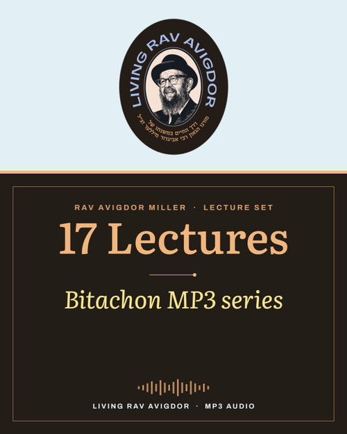Rav Avigdor Miller MP3 lecture cover