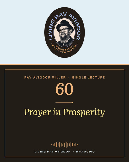 Rav Avigdor Miller MP3 lecture cover