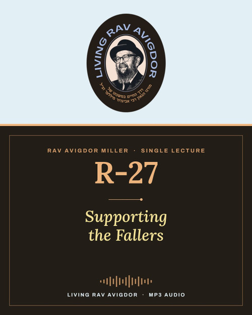 Rav Avigdor Miller lecture R-27 – Supporting the Fallers (MP3)