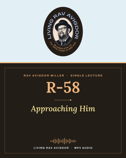 Rav Avigdor Miller lecture R-58 – Approaching Him (MP3)
