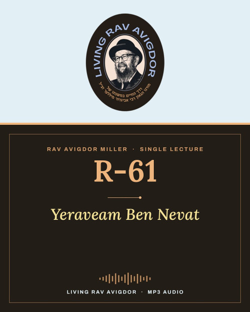 Rav Avigdor Miller lecture R-61 – Yeraveam Ben Nevat (MP3)