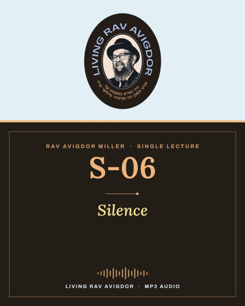 Rav Avigdor Miller lecture S-06 – Silence (MP3)
