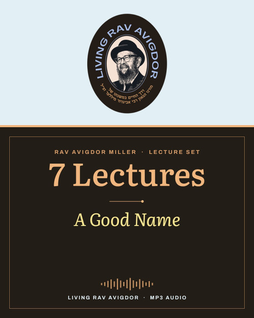 Rav Avigdor Miller MP3 lecture cover