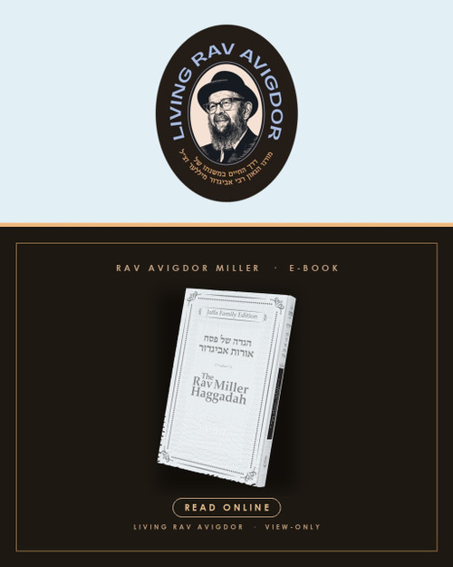 The Rav Miller Haggadah – read online, view-only e-book