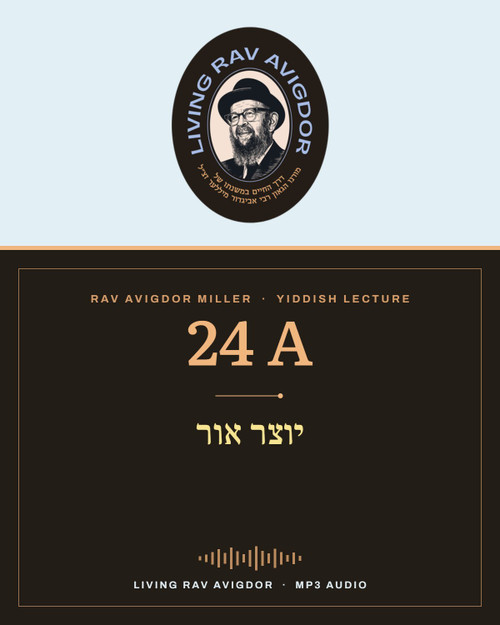 Rav Avigdor Miller MP3 lecture cover
