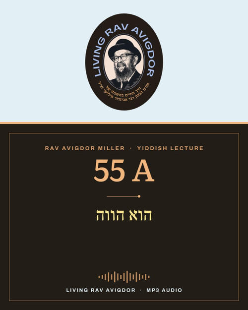 Rav Avigdor Miller MP3 lecture cover