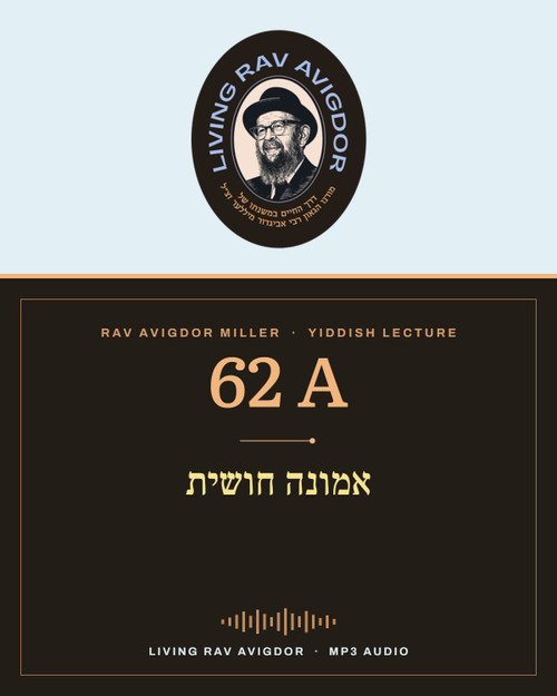 Rav Avigdor Miller MP3 lecture cover