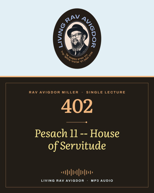 Rav Avigdor Miller MP3 lecture cover