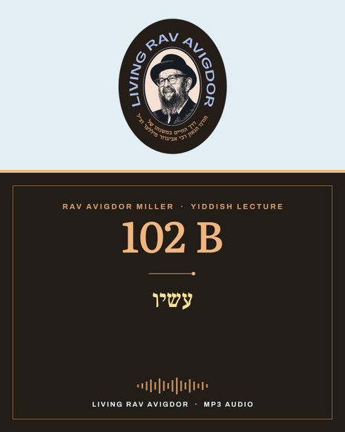 Rav Avigdor Miller MP3 lecture cover