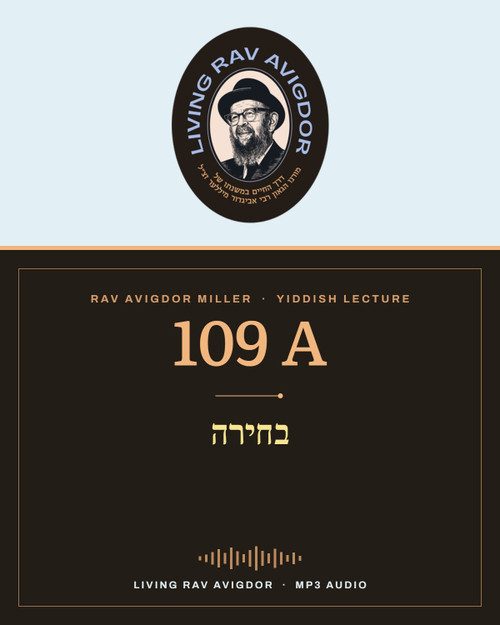 Rav Avigdor Miller MP3 lecture cover