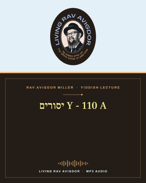 Rav Avigdor Miller MP3 lecture cover