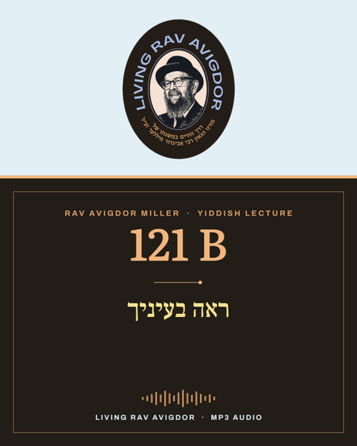 Rav Avigdor Miller MP3 lecture cover