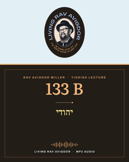 Rav Avigdor Miller MP3 lecture cover