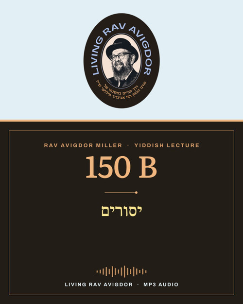 Rav Avigdor Miller MP3 lecture cover