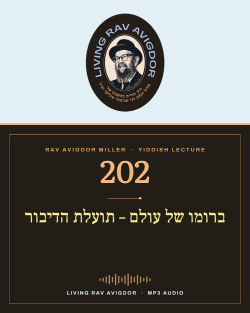 Rav Avigdor Miller MP3 lecture cover