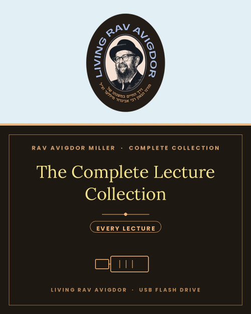 The Complete Rav Avigdor Miller Lecture Collection — USB