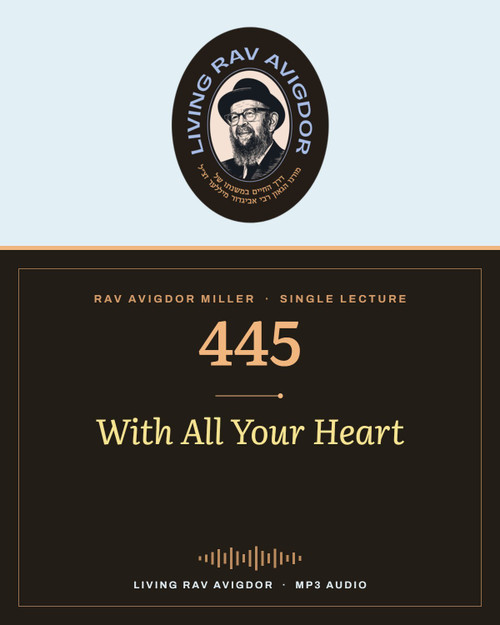 Rav Avigdor Miller MP3 lecture cover