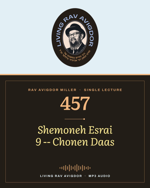 Rav Avigdor Miller MP3 lecture cover