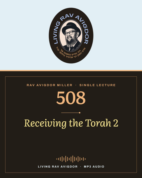 Rav Avigdor Miller MP3 lecture cover