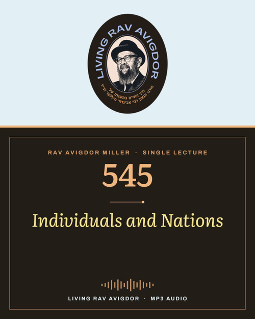 Rav Avigdor Miller MP3 lecture cover