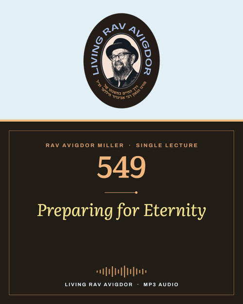 Rav Avigdor Miller MP3 lecture cover