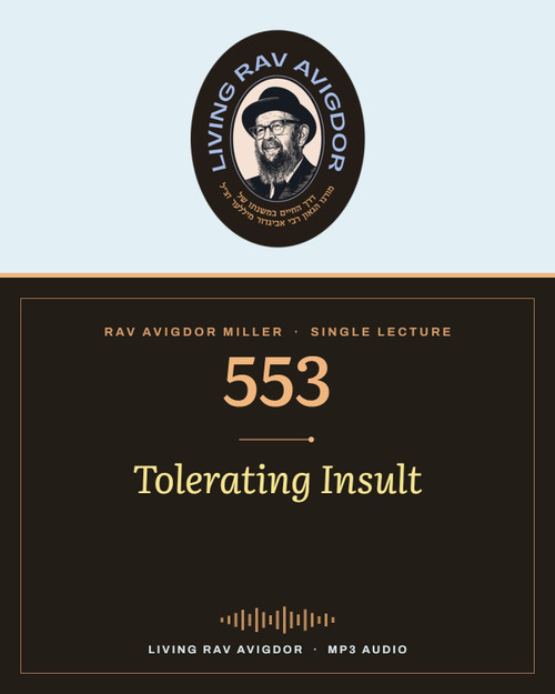 Rav Avigdor Miller MP3 lecture cover