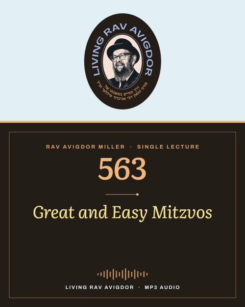 Rav Avigdor Miller MP3 lecture cover