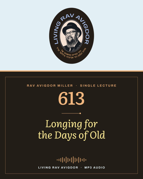 Rav Avigdor Miller MP3 lecture cover