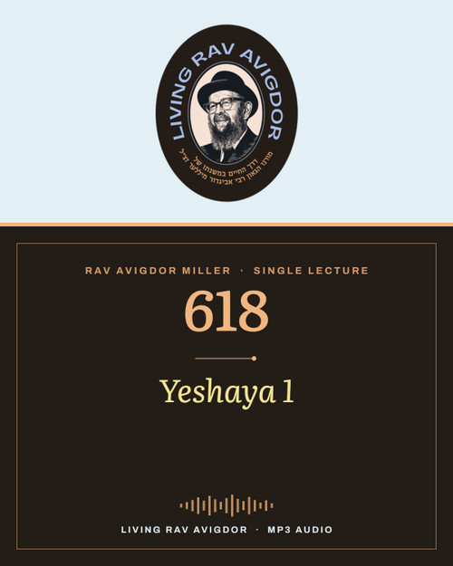 Rav Avigdor Miller MP3 lecture cover