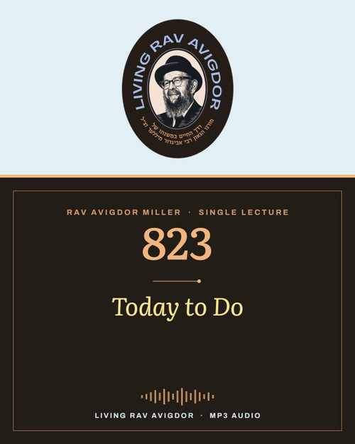 Rav Avigdor Miller MP3 lecture cover
